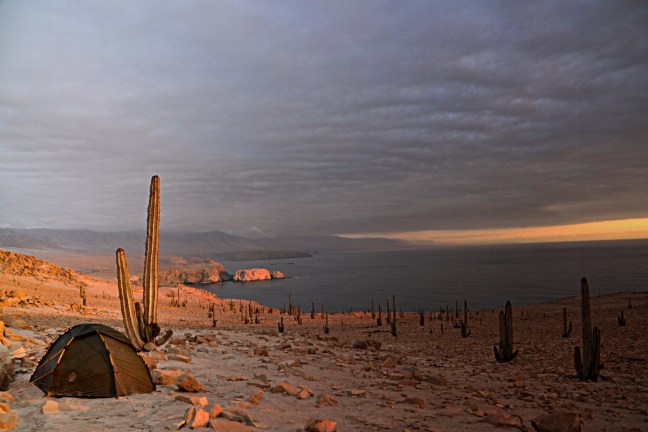Coastline of Peru