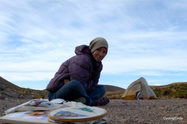 Quiet spot to embroider and contemplate, the best things to do early morning